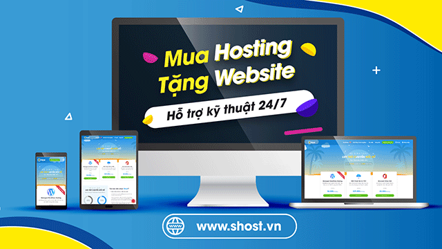 mua hosting tặng website