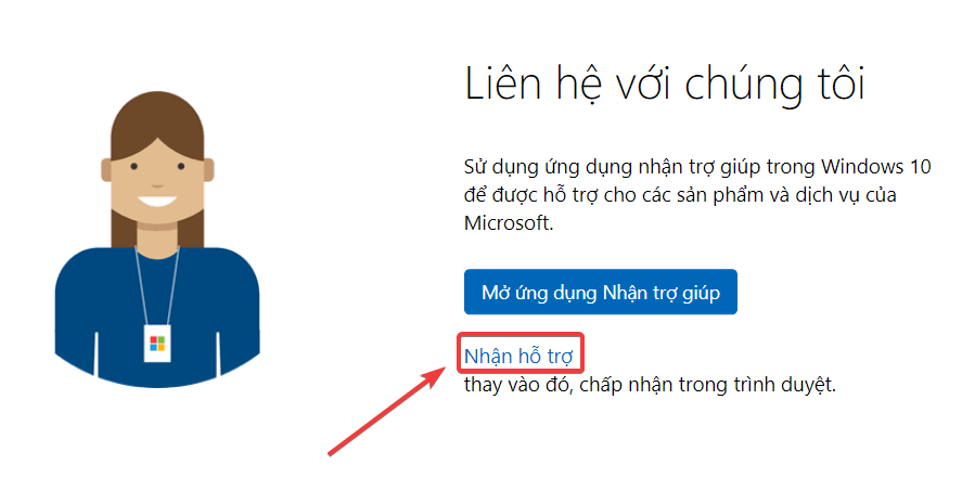 hỗ trợ microsoft