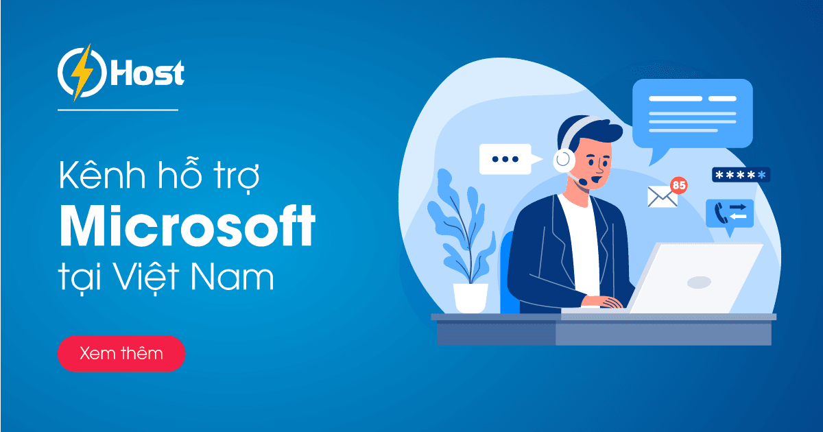 kênh hỗ trợ microsoft