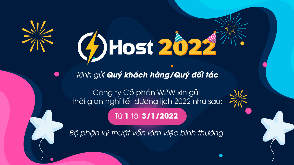 thông báo nghỉ tết dương lịch 2022