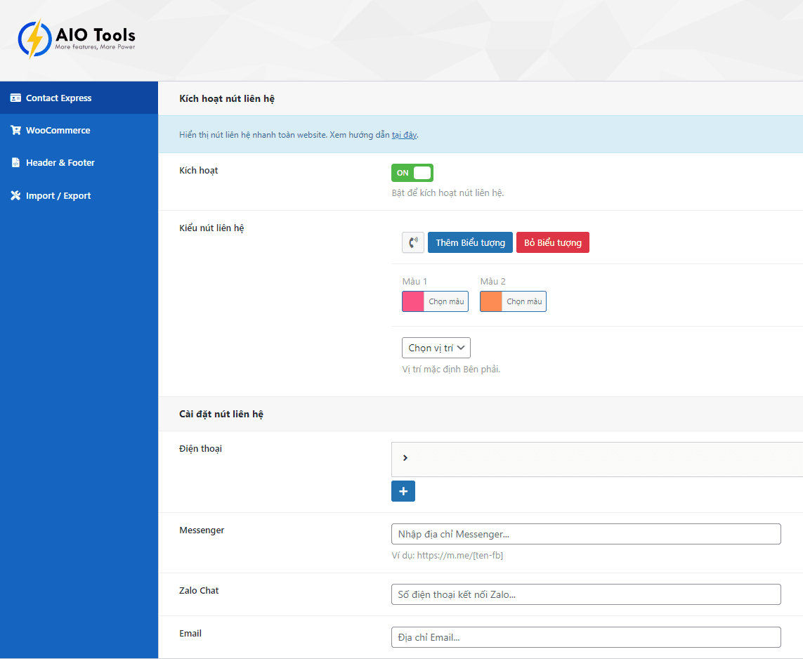 Plugin All in One Tools
