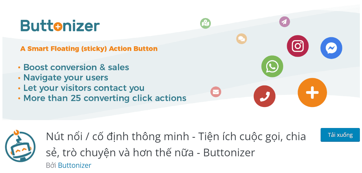 TOP 5 Plugin tạo nút liên hệ cho WordPress