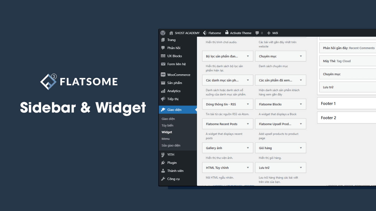 Flatsome là gì? Tổng quan giao diện Flatsome