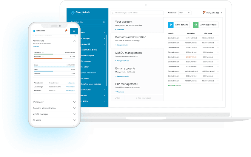 DirectAdmin là gì? Giới thiệu ưu và nhược điểm của DirectAdmin